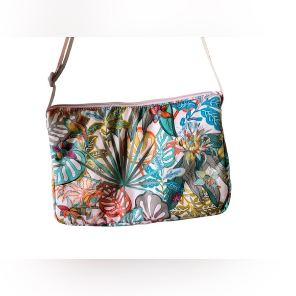 Vera Bradley • Utility Small Crossbody Bag/Recycled Cotton • Rain Forest Canopy - Picture 5 of 14